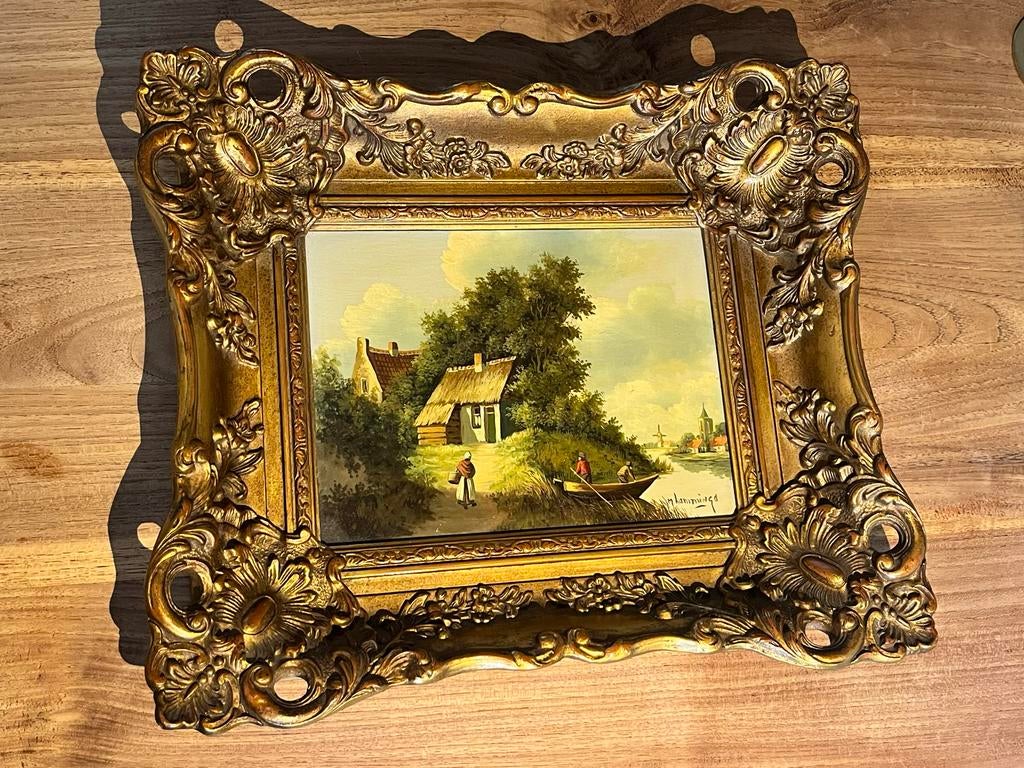 Schilderij M.A. Kamminga, Antiek en Kunst, Ophalen of Verzenden