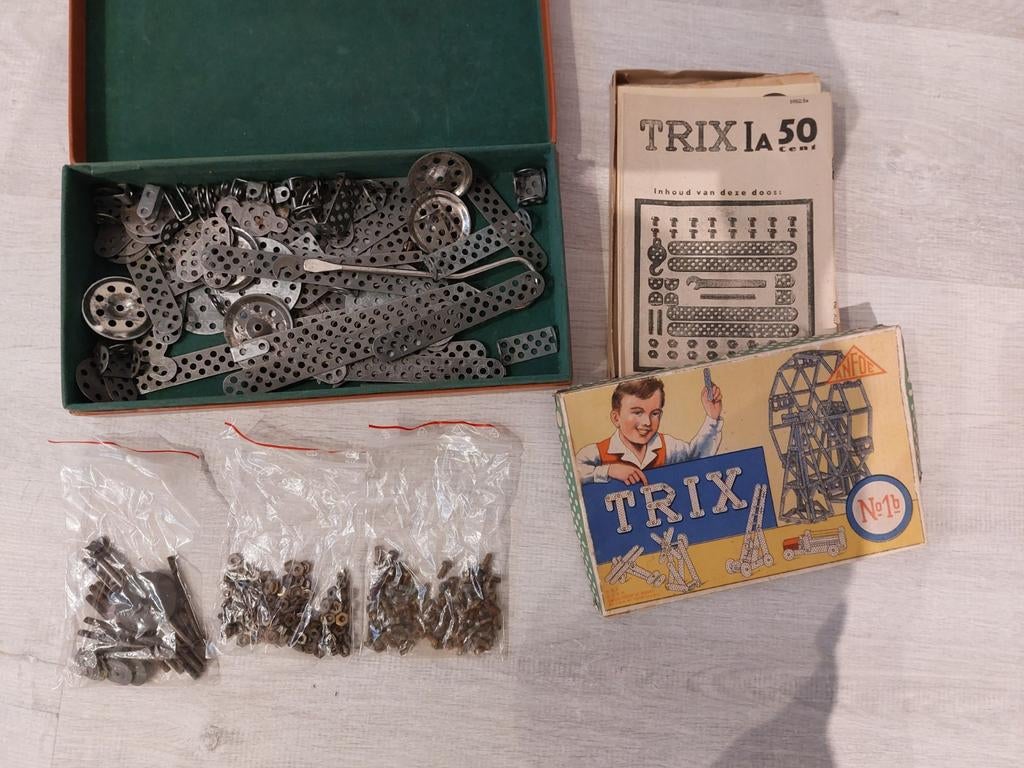 Mecano onderdelen, Ophalen