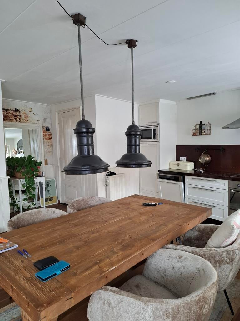 Industriële set originele gaslampen., Gebruikt, Ophalen of Verzenden, Industrieel, Metaal