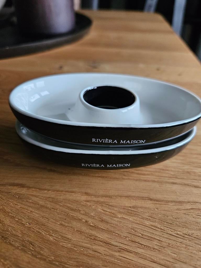 Nieuw 2 eierdopjes Riviera Maison, Huis en Inrichting, Keuken | Servies, Overige typen, Nieuw, Ophalen of Verzenden, Overige stijlen