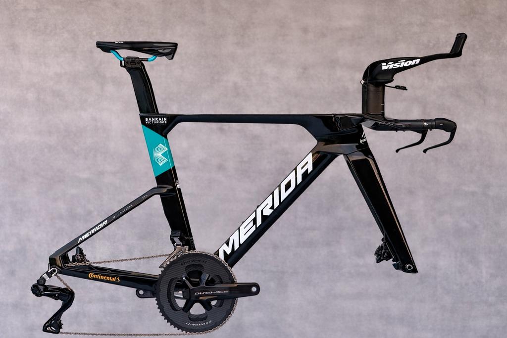 Tijdritfietsen Team Bahrein M en L Ultegra powermeter Disc, Fietsen en Brommers, Overige merken, Carbon, Bykz, Ophalen of Verzenden