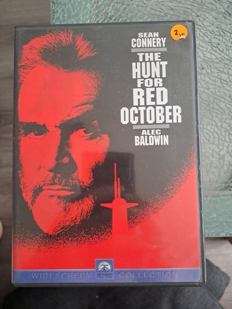 Hunt for red october (dvd), Vanaf 16 jaar, Ophalen of Verzenden, Zo goed als nieuw, Actiethriller