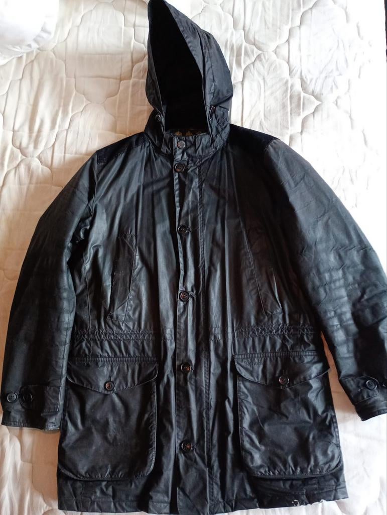 Barbour Wax Jas - Maat S Casuals, Kleding | Heren, Jassen | Winter, Barbour, Zwart, Ophalen of Verzenden, Gedragen