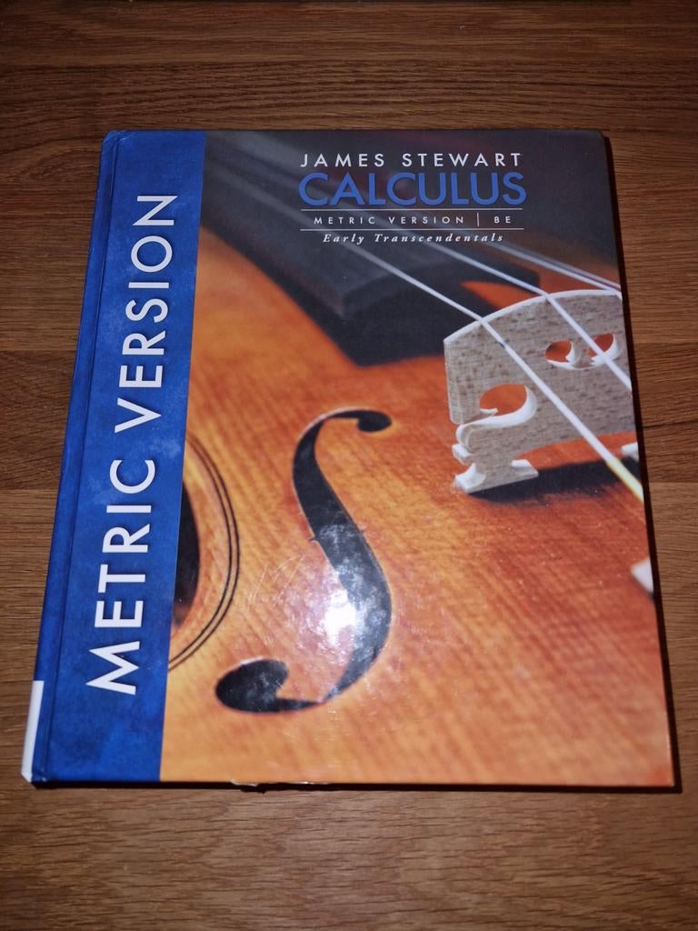 James Stewart Calculus Metric Version Early Transcendentals!, Boeken, Schoolboeken, Zo goed als nieuw, Ophalen of Verzenden