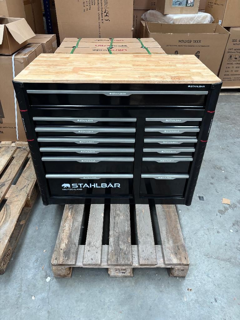 Gereedschapskar Stalhbar met softclose, Ophalen, Gevuld, Nieuw