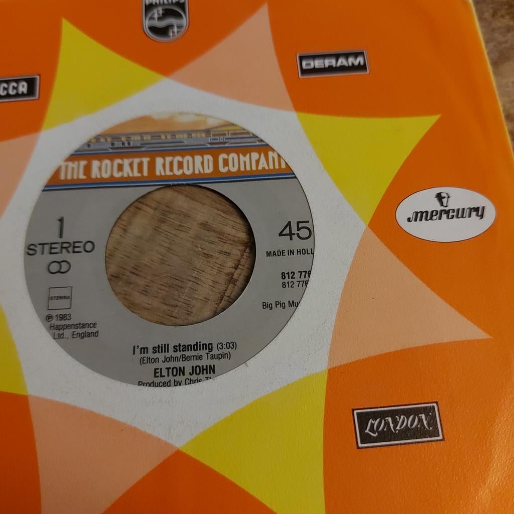 Elton John  / i'm still standing, Cd's en Dvd's, Vinyl Singles, Ophalen of Verzenden, Gebruikt, Pop
