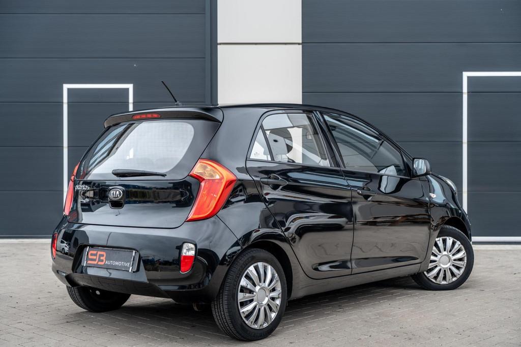 Kia Picanto 1.0 CVVT Airco|Radio|Garantie|Nieuwe APK!, Voorwielaandrijving, Euro 5, Emergency brake assist, 400 kg