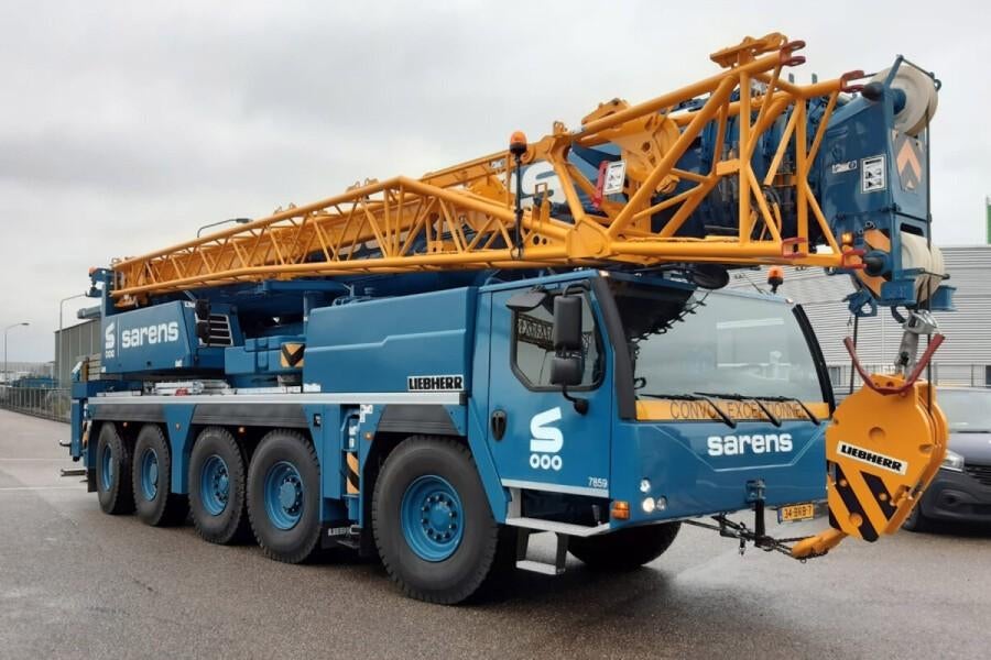 Sarens Liebherr LTM 1110-5.1 Conrad Modelle 1/50, Hobby en Vrije tijd, Modelauto's | 1:50, Verzenden, Nieuw, Hijskraan, Tractor of Landbouw