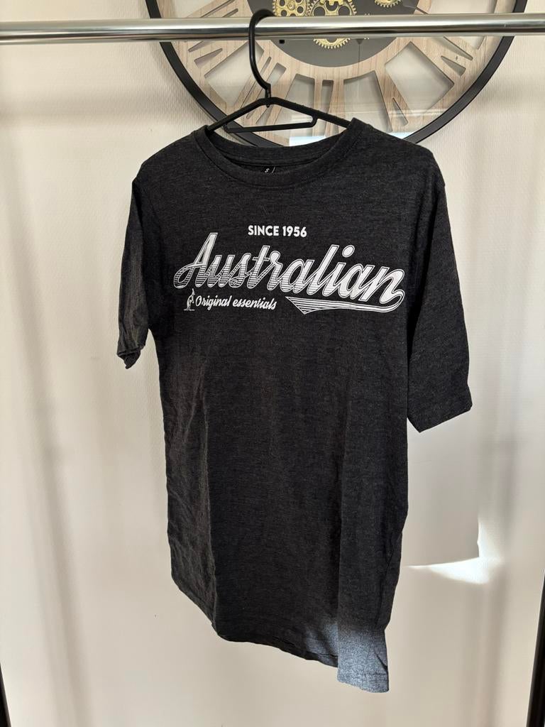 Nieuw Australian T-shirt Maat S - Donkergrijsgrijs, Ophalen of Verzenden, Nieuw, Maat 46 (S) of kleiner, Grijs