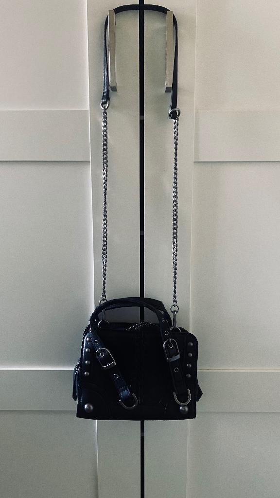 Zara tasje, Ophalen of Verzenden, Zo goed als nieuw, Zwart, Schoudertasje