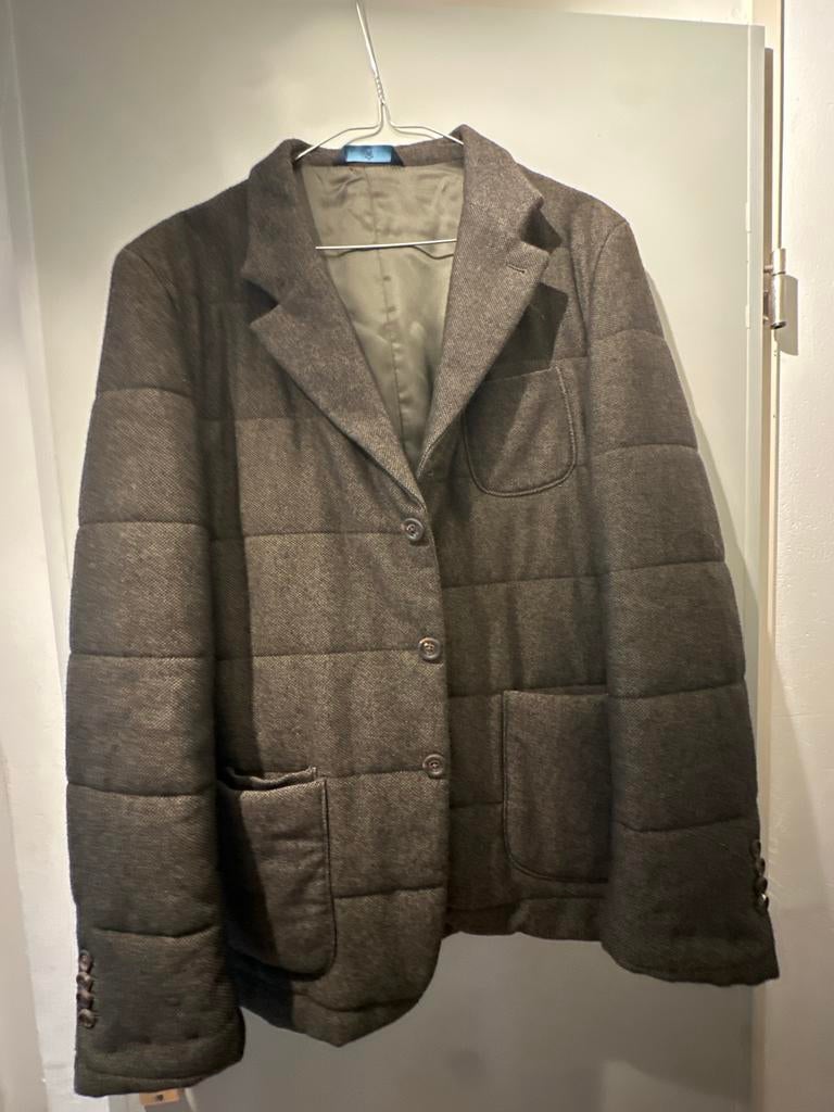 Massimo Dutti Bruin jasje - nette herenjas, Ophalen of Verzenden, Zo goed als nieuw, Maat 48/50 (M), Bruin