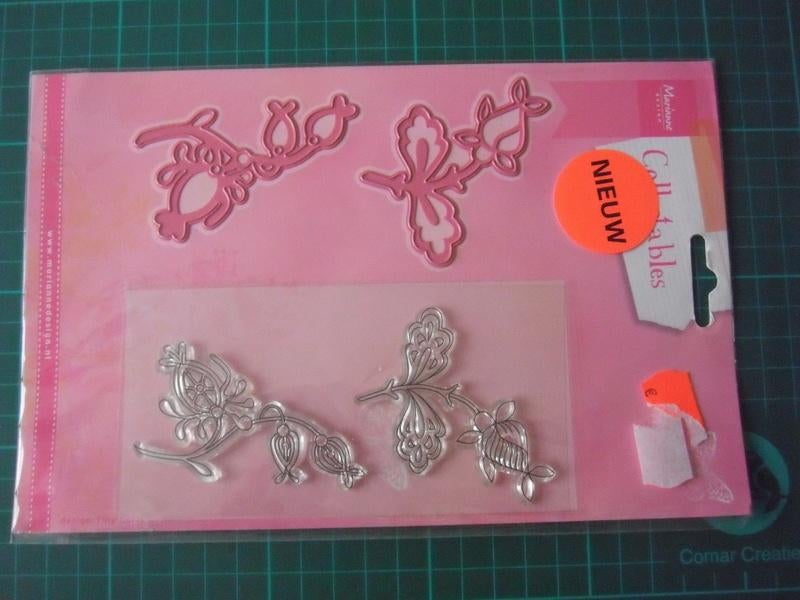 Nieuwe stempels + snijmallen Marianne Collectables - COL1305, Ophalen of Verzenden, Nieuw, Overige thema's, Pons of Mal