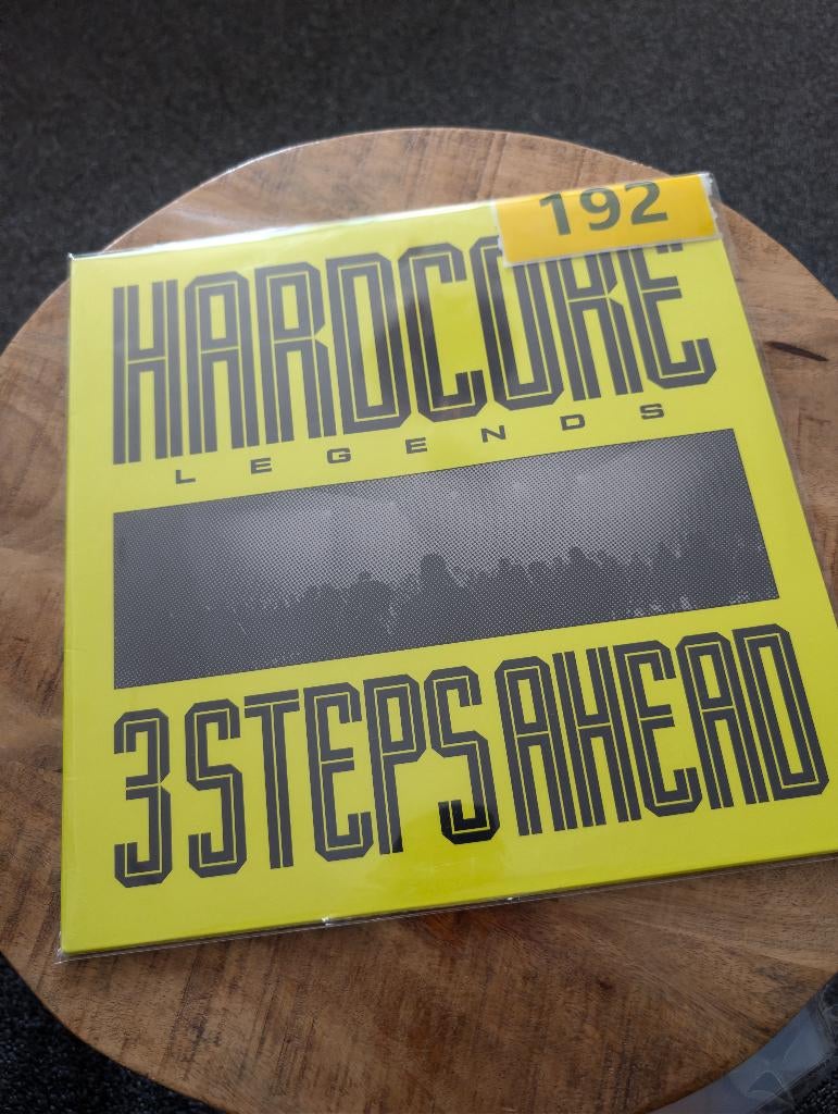3 Steps Ahead – Hardcore Legends, Ophalen of Verzenden, Nieuw in verpakking, 12 inch, Techno of Trance