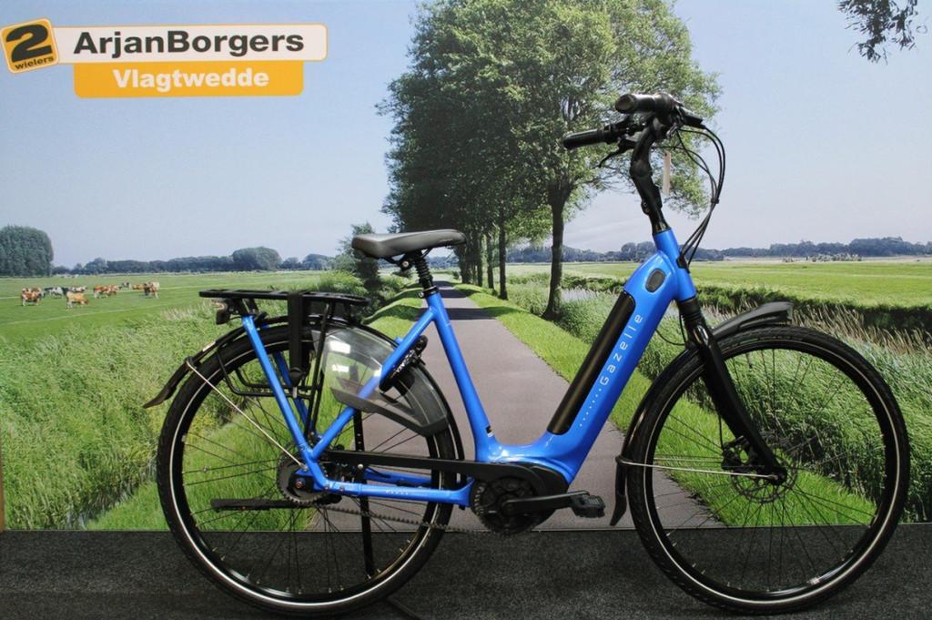 GAZELLE Grenoble C5 HMB Dames Tropical Blue Glans 53cm 2022