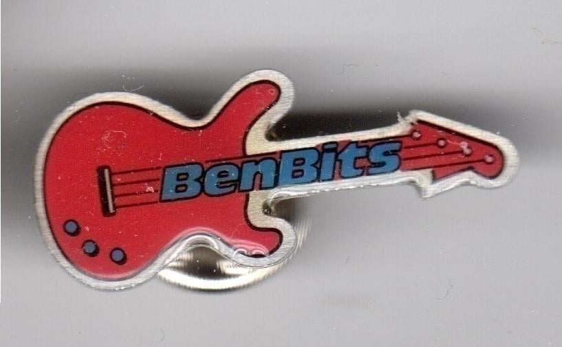 PIN GITAAR BENBITS KAUWGOM, Ophalen of Verzenden, Gebruikt, Overige onderwerpen