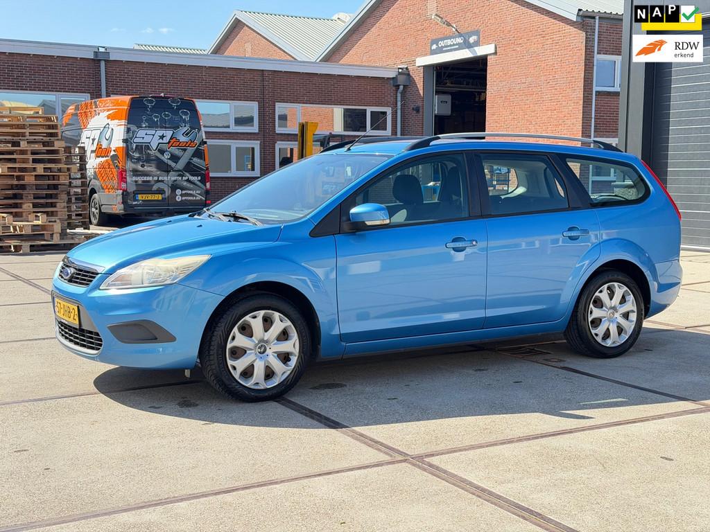Ford Focus Wagon 1.4 Trend Airco Cruise Nap, Auto's, Gebruikt, Zwart, 4 cilinders, Cruise Control