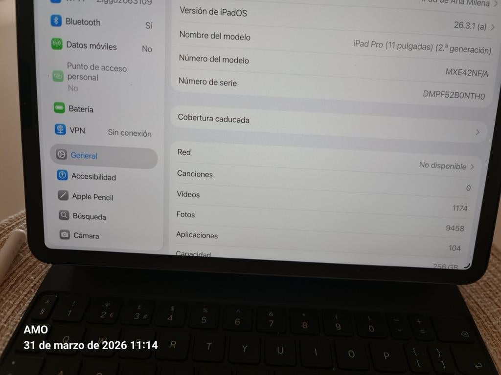 Apple iPad Pro 11" M2 met Magic Keyboard en Pencil 2, Computers en Software, Apple iPads, Ophalen, Apple iPad, 11 inch, Zo goed als nieuw