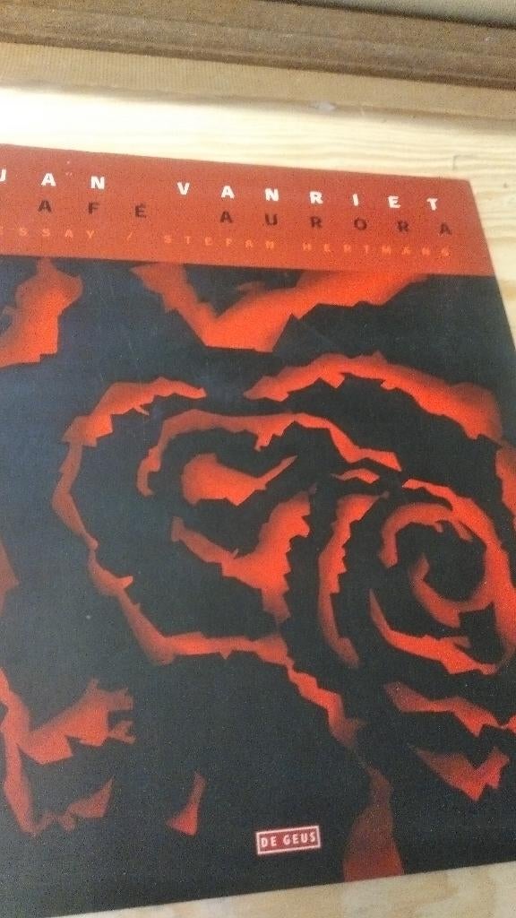 Jan van Riet Cafe Aurora, Gelezen, Verzenden, Stefan Hertmans, Schilder- en Tekenkunst