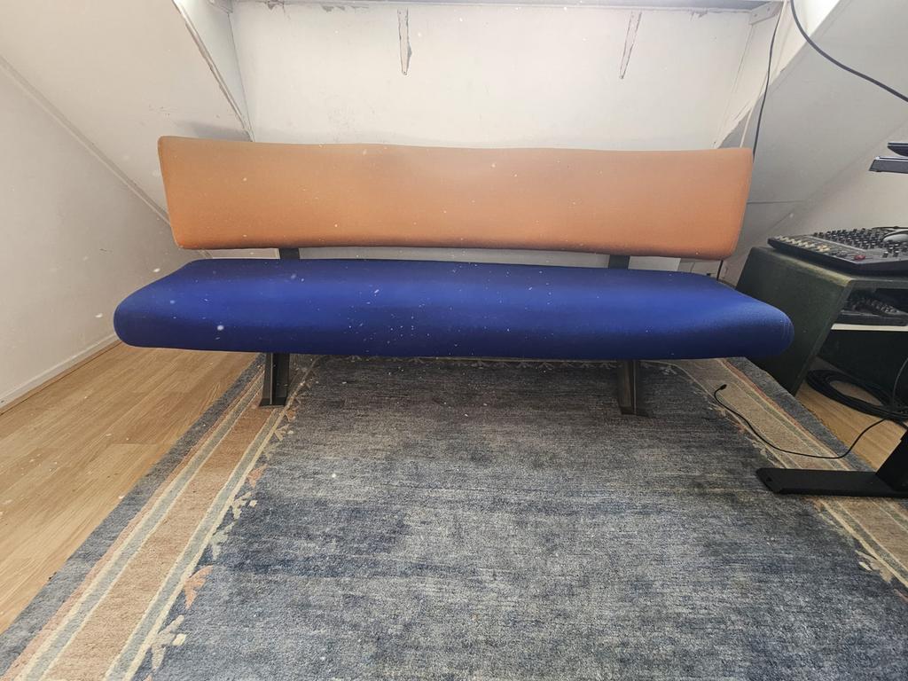 Artifort Orbit bank - Opknapper, Ophalen, Gebruikt, Tweepersoons, 75 tot 100 cm