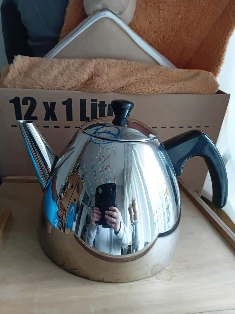 Bredemeijer Minuet dubbelwandige theepot, Ophalen of Verzenden