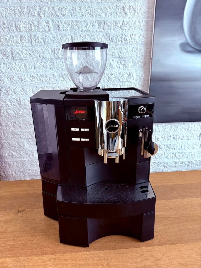Jura Impressa XS9 Classic Zeer nette volautomaat, Witgoed en Apparatuur, Koffiezetapparaten, Ophalen, 10 kopjes of meer, Koffiemachine