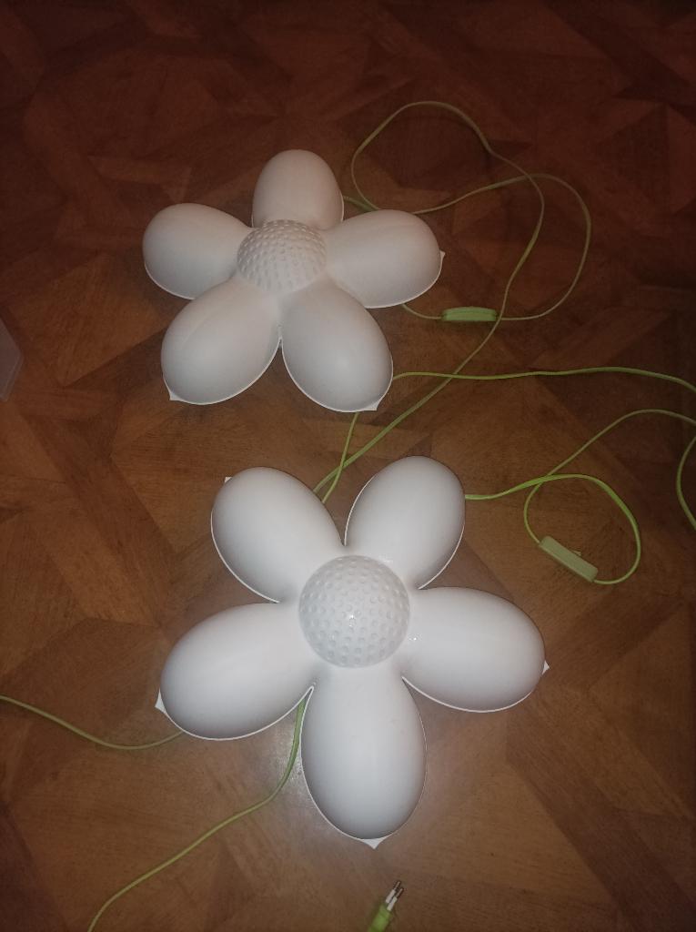 Ikea lamp wandlamp bloem wit, Ophalen of Verzenden, Zo goed als nieuw, Lamp