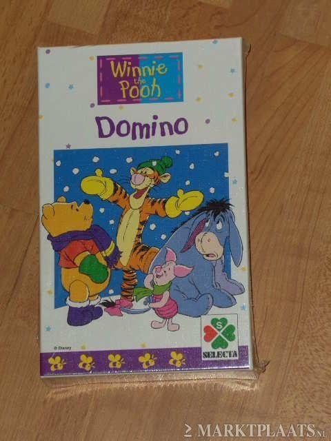 Winnie the pooh domino *nieuw*, Ophalen of Verzenden, Nieuw