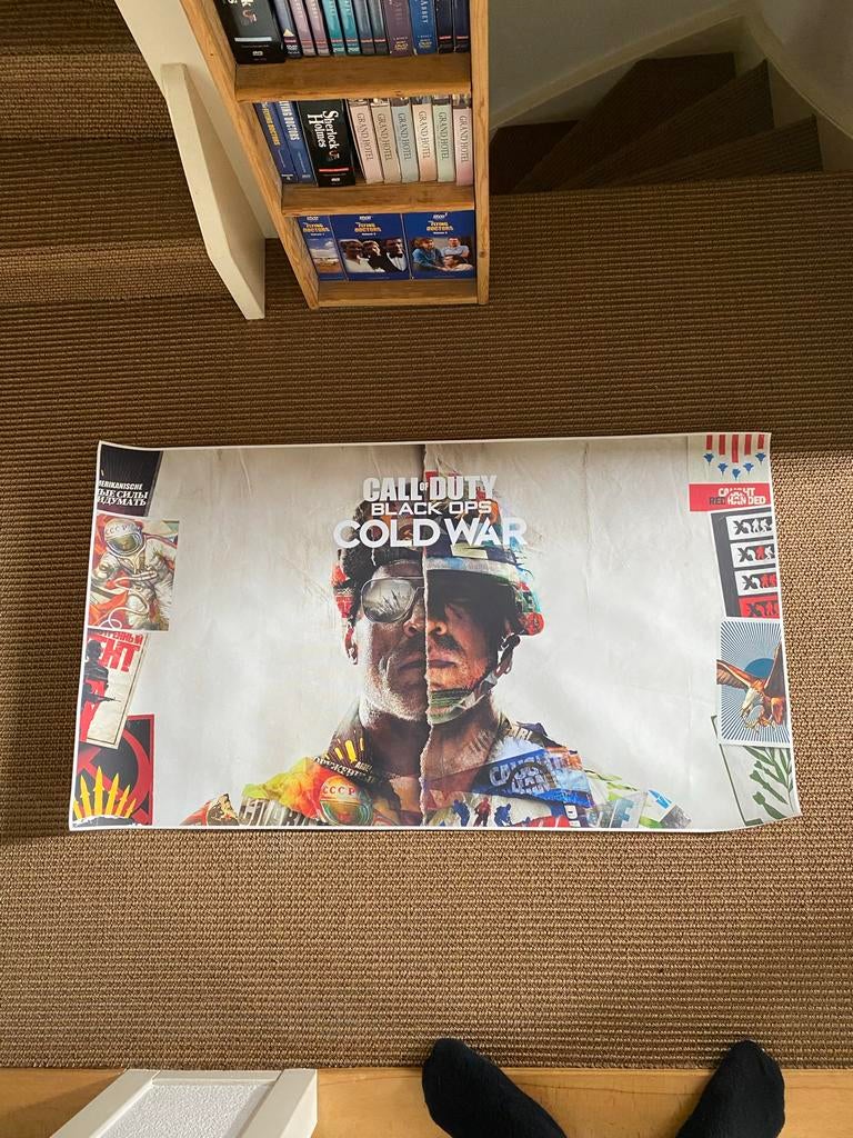 Call of Duty Black Ops Cold War Poster, Vanaf 18 jaar, Shooter, Ophalen of Verzenden, Zo goed als nieuw