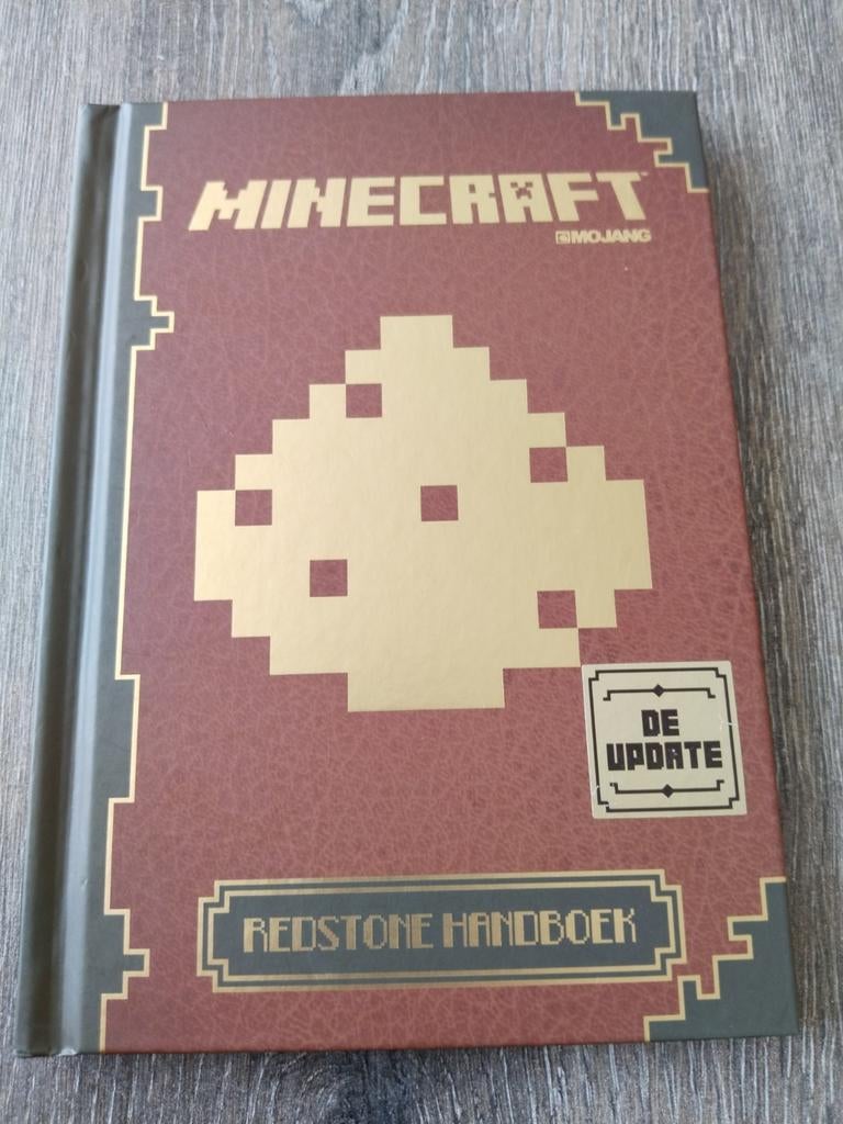 Minecraft Redstone Handboek - De Update (Zgan) - Officiële G, Boeken, Ophalen of Verzenden, Zo goed als nieuw, Mojang, Non-fictie