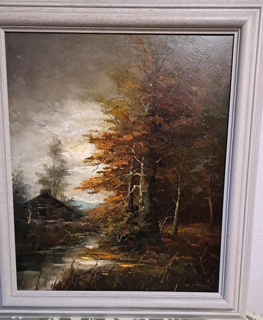 Schilderij van Ernens, Antiek en Kunst, Kunst | Schilderijen | Klassiek, Ophalen