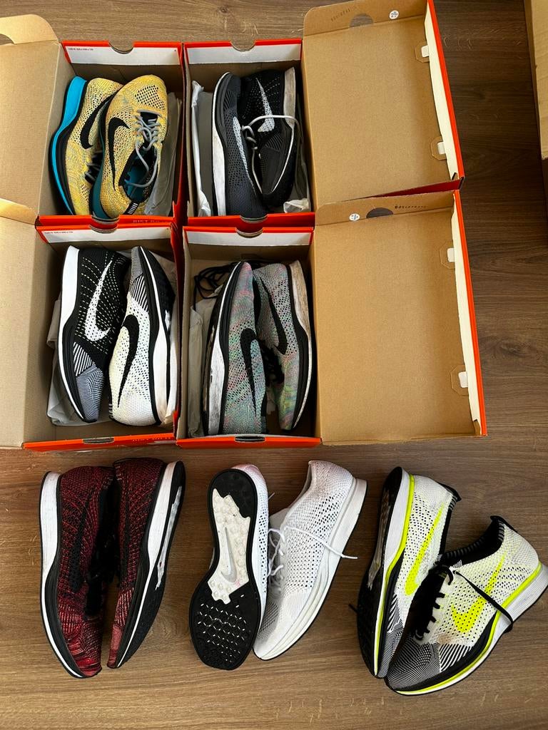 Nike Flyknit Racer collectie EU 44 / US 10, Kleding | Heren, Schoenen, Ophalen, Zo goed als nieuw, Overige kleuren