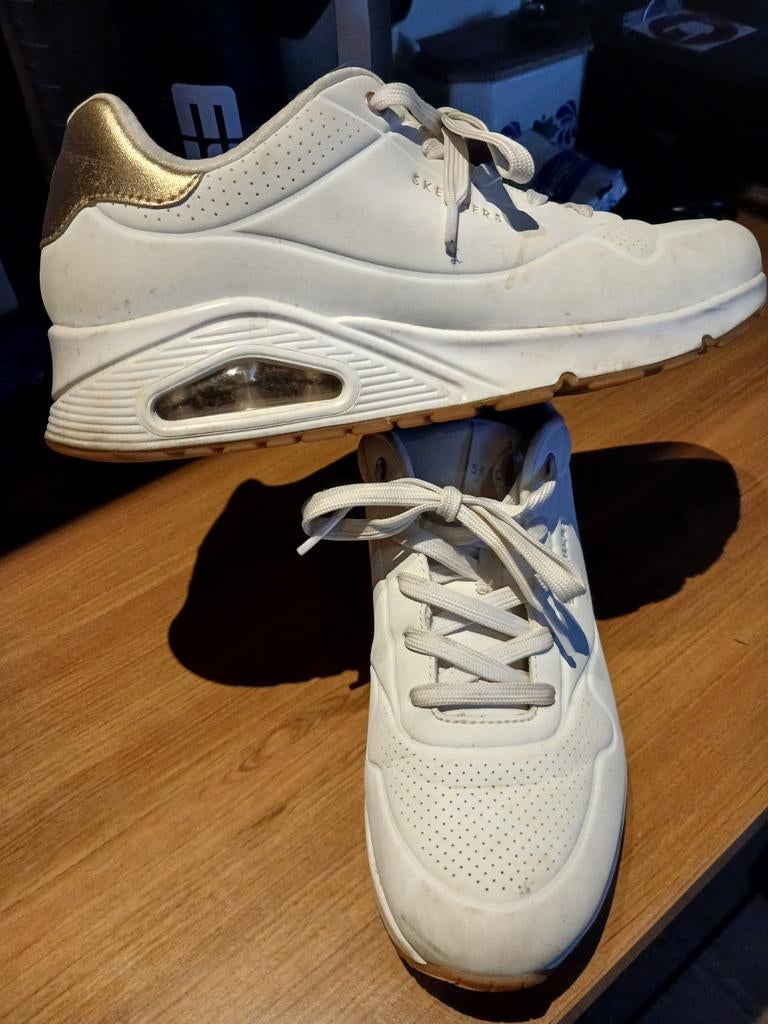 Skechers dames schoenen maat 41, Ophalen, Zo goed als nieuw, Zwart, Sneakers of Gympen