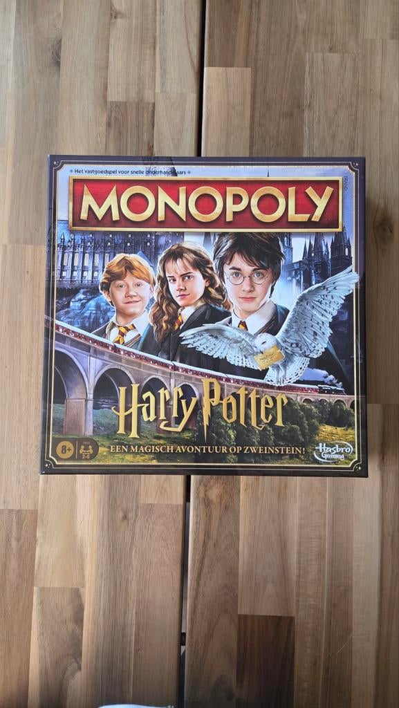 Monopoly Harry Potter editie, Vijf spelers of meer, Ophalen, Zo goed als nieuw, Hasbro Gaming