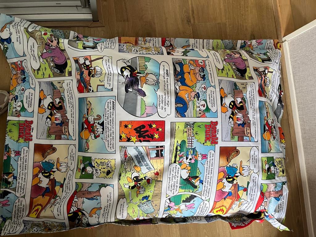 Mooie zitzak Donald Duck, Ophalen, Zo goed als nieuw, Overige kleuren, Zitzak