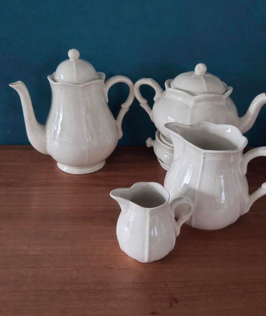 Zeller Fayencerie Petit Blanc Serviesonderdelen, Overige typen, Nieuw, Ophalen of Verzenden, Overige stijlen