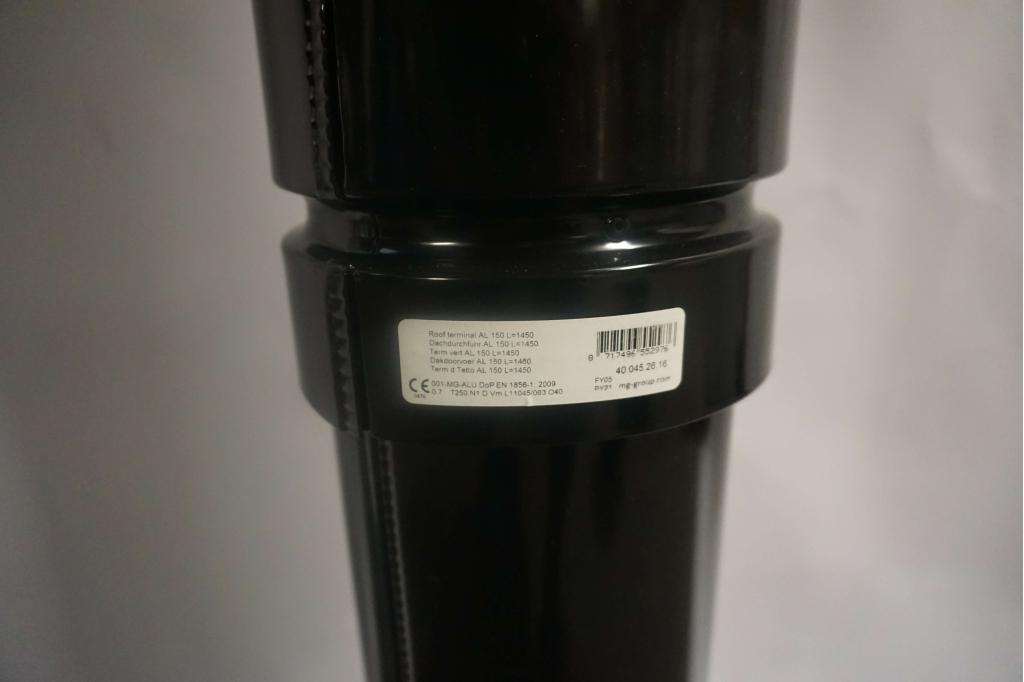 Dakdoorvoer rookgasdoorvoer Burgerhout buis, Gebruikt, Niet ingevuld, Niet ingevuld, Ophalen