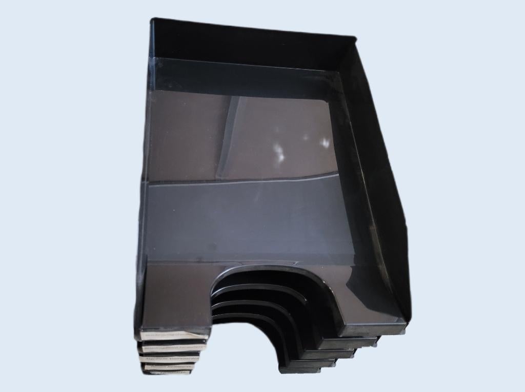 5 Zwarte postvakjes ~ RO7700, Diversen, Bureau-accessoires, Gebruikt, Ophalen of Verzenden