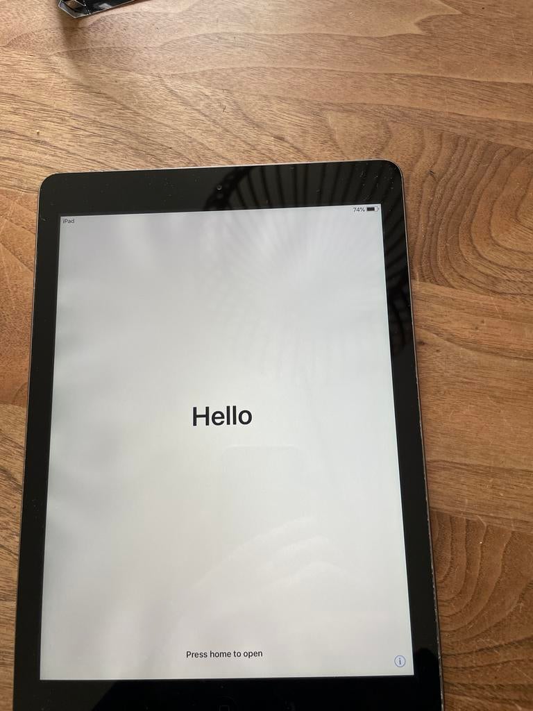 Apple iPad Air (1e Gen) 16GB Spacegrijs - Goede Staat, Computers en Software, Apple iPads, Gebruikt, Apple iPad Air, Ophalen of Verzenden