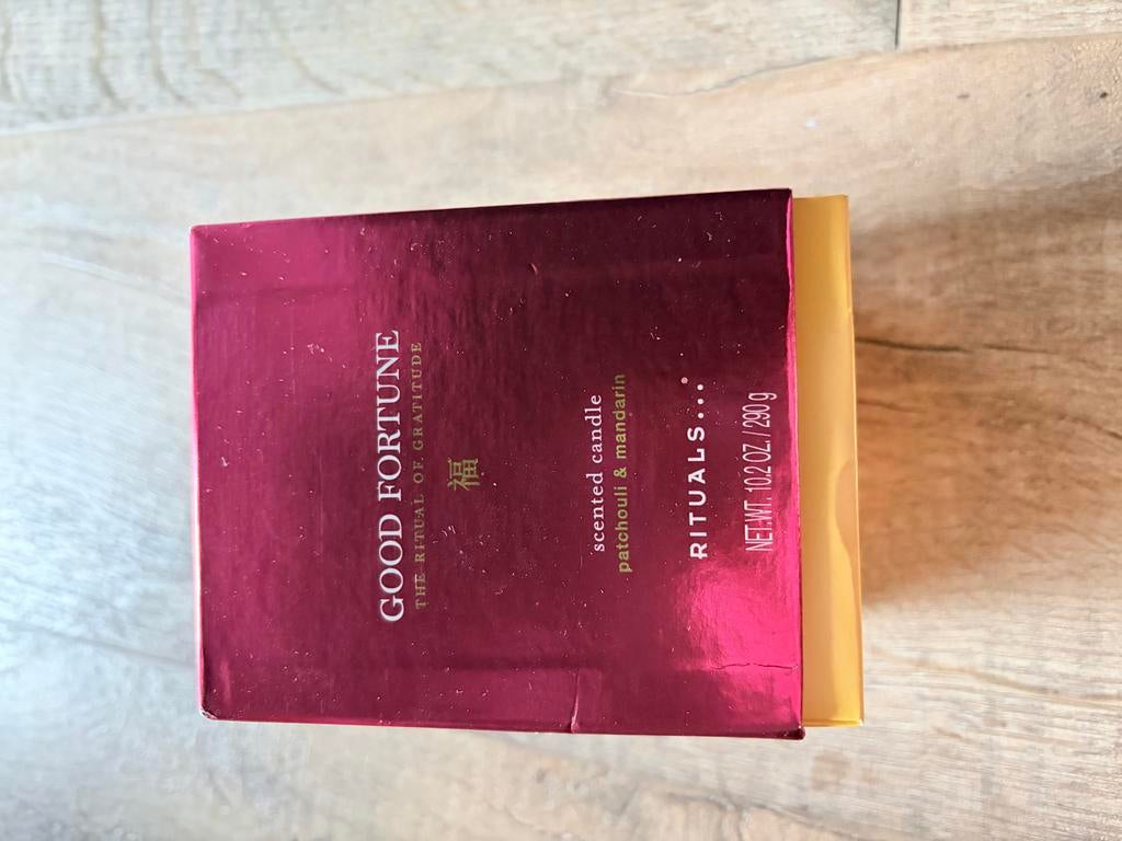 Rituals Good Fortune Geurkaars Patchouli & Mandarijn, Ophalen, Overige materialen, Nieuw, Kaars