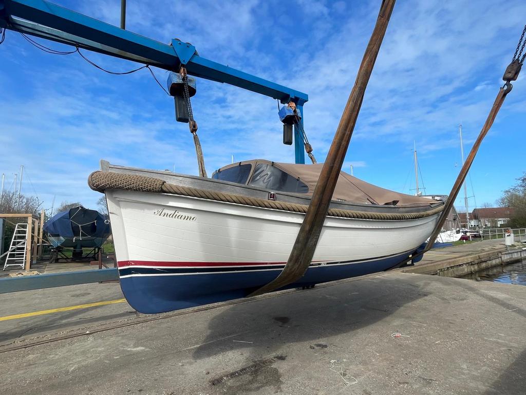 Makma Admiraalsloep, Watersport en Boten, Sloepen, 10 tot 30 pk, Gebruikt, Binnenboordmotor, 6 meter of meer