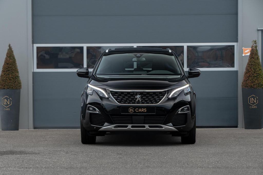 Peugeot 3008 1.6 PureTech GT Line |PANO|Massage|Leder|Camera, Auto's, Gebruikt, 4 cilinders, Zwart, Bedrijf