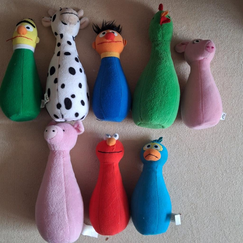 Sesamstraat knuffels 2007, Kinderen en Baby's, Speelgoed | Knuffels en Pluche, Ophalen of Verzenden