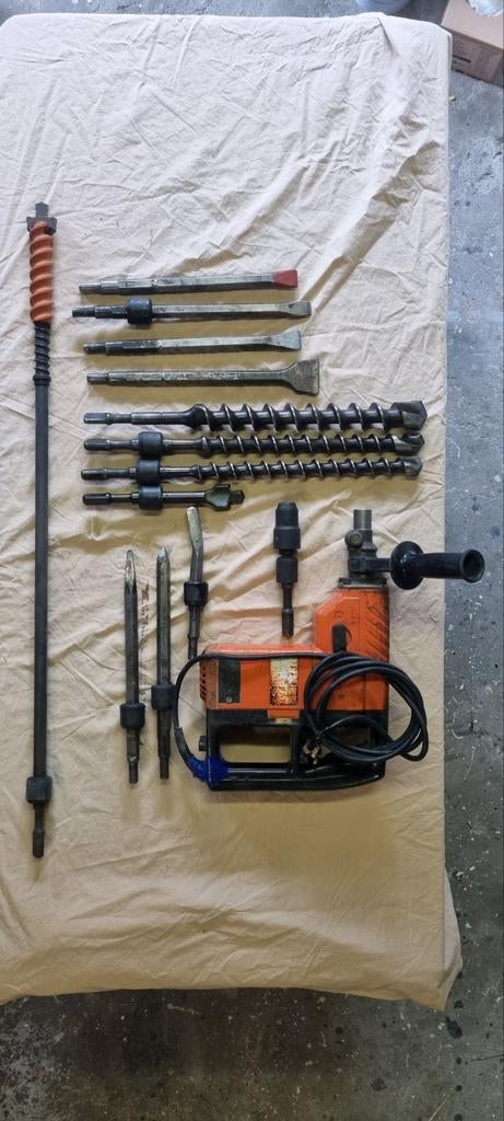 Spit boorhamer, Ophalen, Gebruikt, Boor- en/of Breekhamer