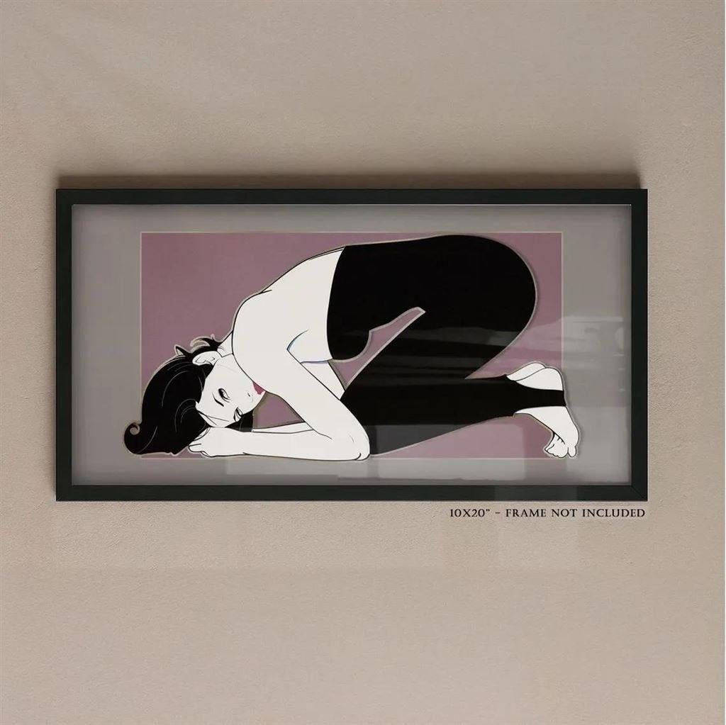 Patrick Nagel Erotische Playboy Art Print Poster II, Ophalen of Verzenden