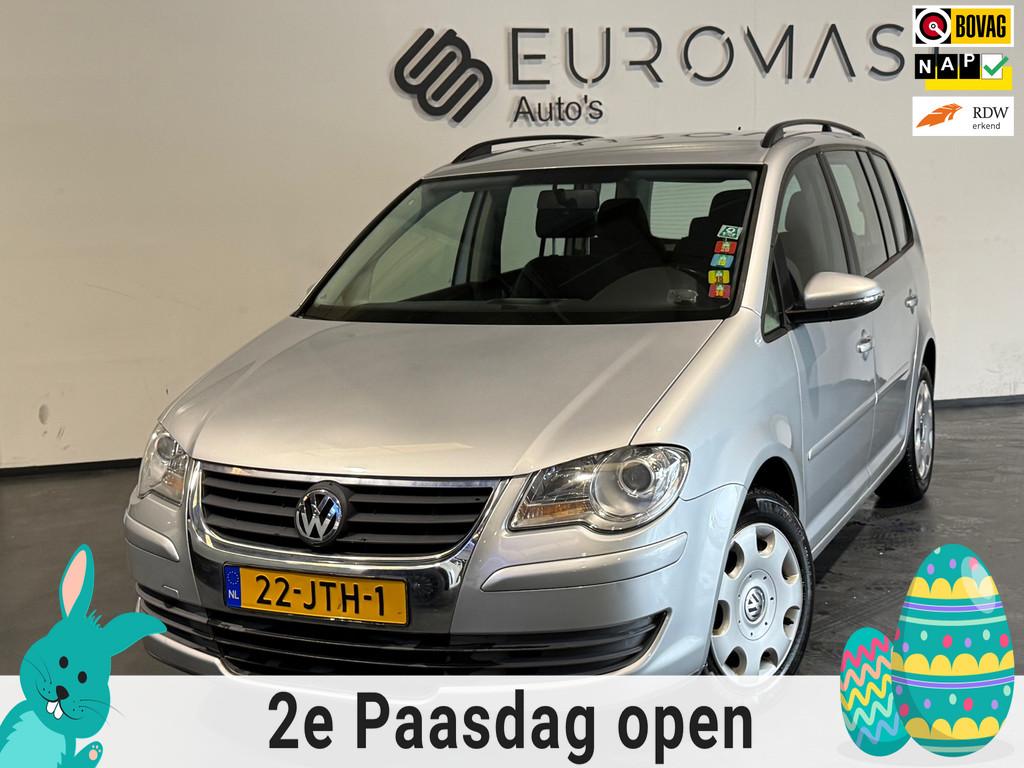 Volkswagen Touran 1.4 TSI Comfortline Automaat Navi Cruise T, Stof, Gebruikt, 4 cilinders, Bedrijf