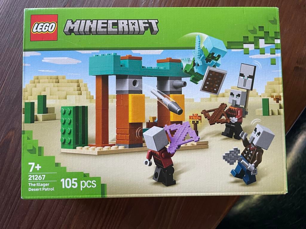 Lego Minecraft 21267 The Illager Desert Patrol, Minecraft, Lego, Nieuw, Ophalen of Verzenden