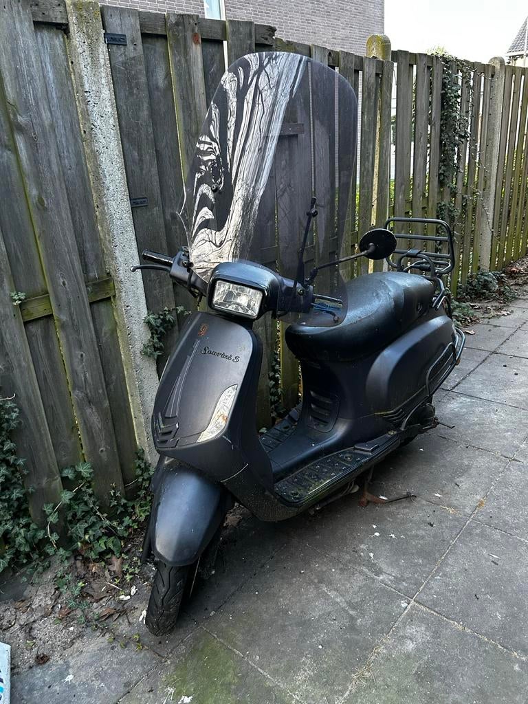 La Souris scooter blauw kenteken, start niet, Ophalen of Verzenden, Gebruikt, Benzine, Overige merken