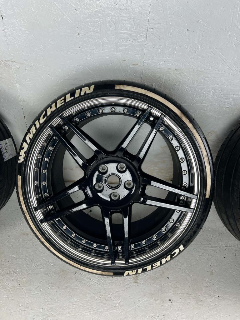 Originele Ferrari 458 novitec velgen 21" 5x114.3 breedset, Niet ingevuld, Gebruikt, Niet ingevuld, Personenwagen