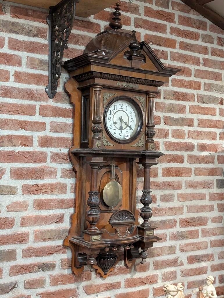 Grote vrijslinger klok 135 cm hoog.  €600., Antiek en Kunst, Antiek | Klokken, Ophalen