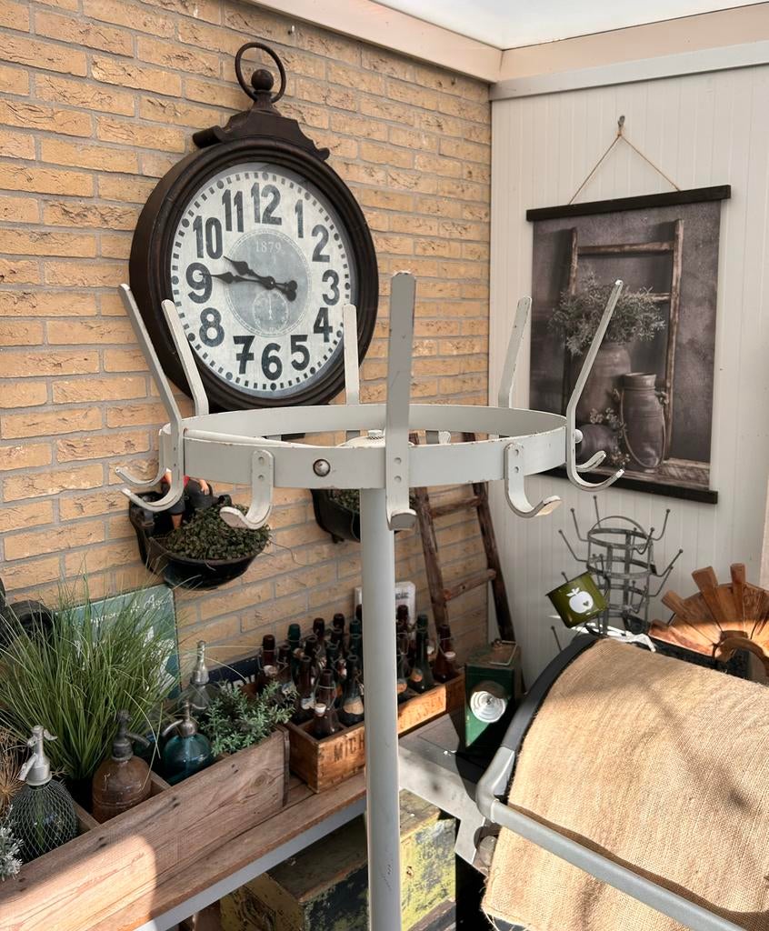 Ahrend staande kapstok, Ophalen, Gebruikt, Metaal, Staande kapstok